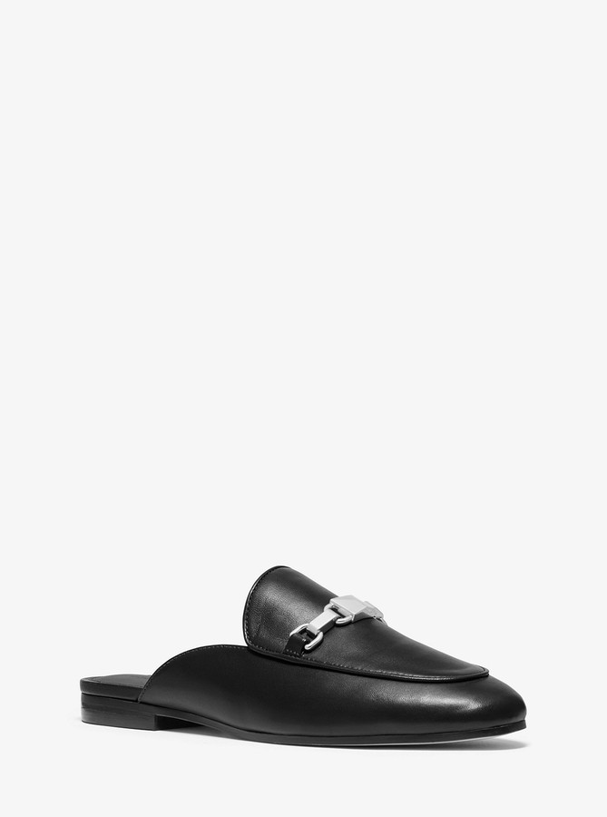 michael kors charlton leather mule