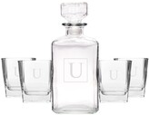 Thumbnail for your product : Cathy's Concepts Monogram Five-Piece Decanter Set