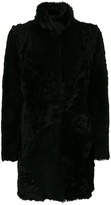 Thumbnail for your product : Drome furry detail buttoned up coat
