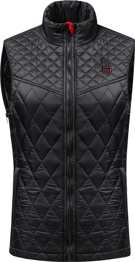 Heated Vest Kemimoto TODWARM Heated Vest For Women - 15-Zone Heating With 20,000mAh Battery (7.4V, 3 Temp Settings) Heated Vests For Men With Battery Pack Included