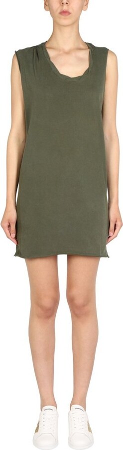 DSQUARED2 Crewneck Sleeveless Mini Dress