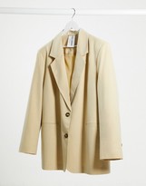 Thumbnail for your product : Collusion Plus exclusive tan blazer
