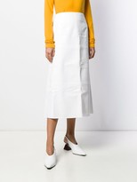 Thumbnail for your product : A.W.A.K.E. Mode Flared Midi Skirt