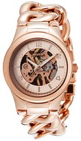 Thumbnail for your product : Invicta Women's Angel Mechanical 18K Rose Gold Plated Steel Skeletonized Dial