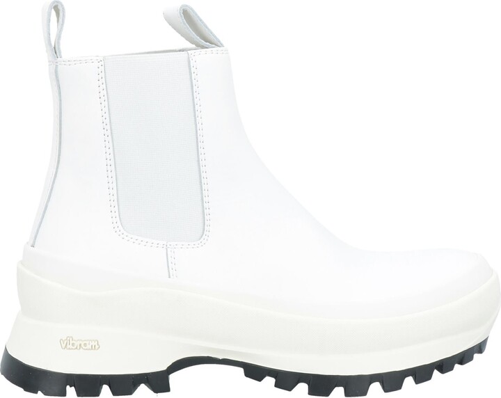 Jil Sander Women's White Boots | ShopStyle