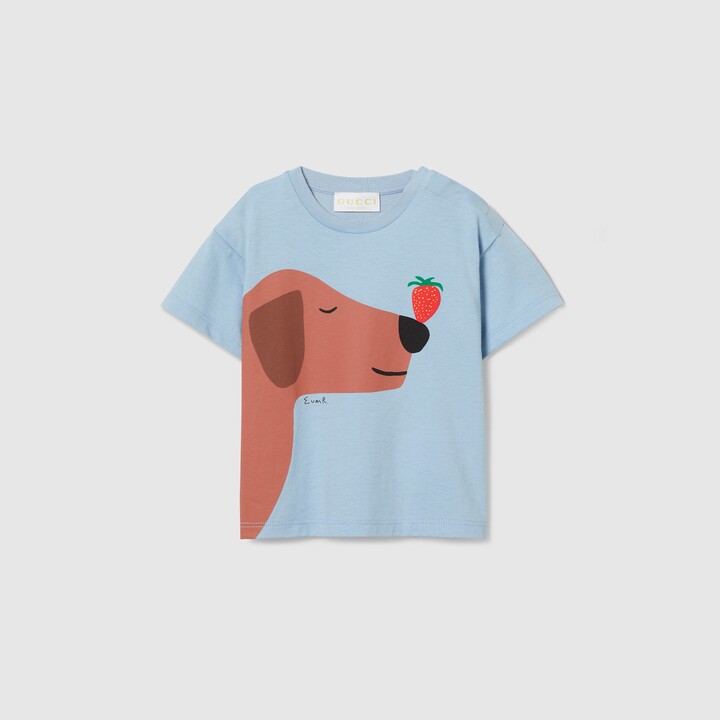 Gucci Baby printed cotton T-shirt