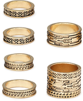 Thumbnail for your product : Forever 21 Tribal-Inspired Ring Set