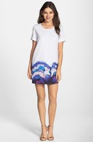 Thumbnail for your product : Style Stalker STYLESTALKER 'Bismuth' Watercolor Print Shift Dress