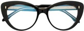 Thumbnail for your product : Cutler & Gross Two-Tone Cat-Eye Glasses