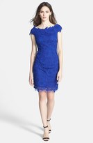 Thumbnail for your product : Betsy & Adam Lace Sheath Dress