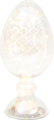TJMAXX Led Glass Lustre Egg On Pedestal