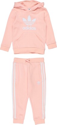 adidas Hoodie Set Tracksuit Light Pink - ShopStyle Kids' Clothes