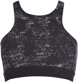 Seafolly Modern geometry black out high neck tank top