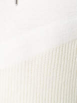 Thumbnail for your product : MAISON KITSUNÉ textured detail hoodie