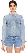 Thumbnail for your product : RE/DONE Destroyed Denim Jacket