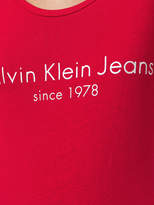 Thumbnail for your product : Calvin Klein Jeans logo tank top