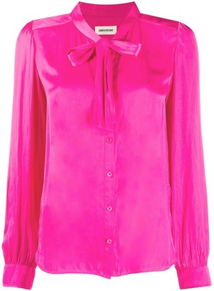 Zadig & Voltaire Taos satin blouse