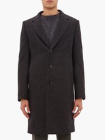 Thumbnail for your product : Aldo Maria Camillo - Single-breasted Felted Wool Coat - Grey