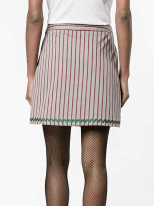 Jour/Né stripe wrap skirt