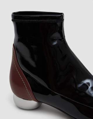 Ellery Chelsea Stretch Patent Boot