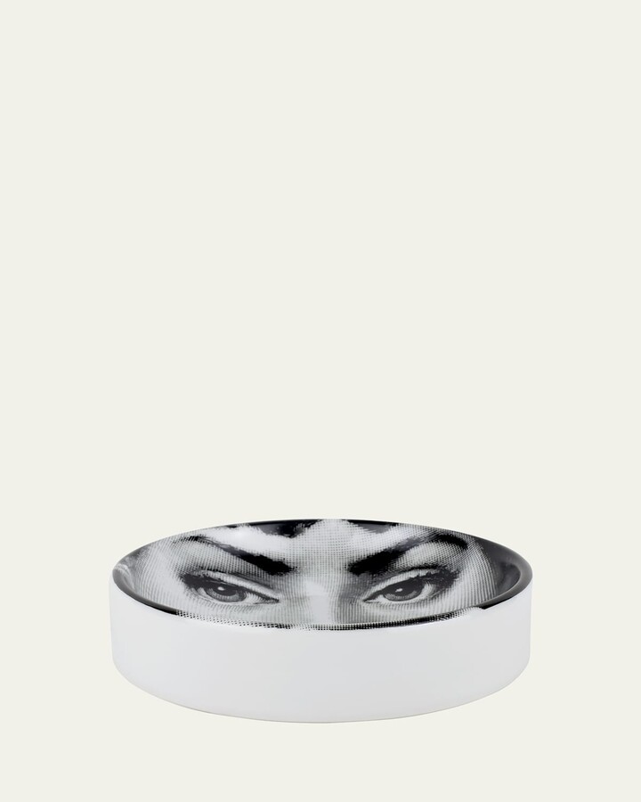 Fornasetti Round Ashtray Tema e Variazioni No. 326