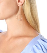 Thumbnail for your product : Anissa Kermiche Rondeur Perlee Chain 14kt gold and pearl single earring