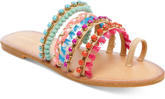 Madden Girl Krreed Embellished Slide Sandals