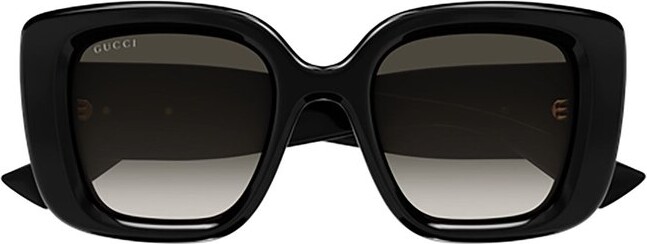 Gucci Eyewear Butterfly Frame Sunglasses