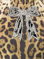 Thumbnail for your product : Dolce & Gabbana leopard print cashmere tank top