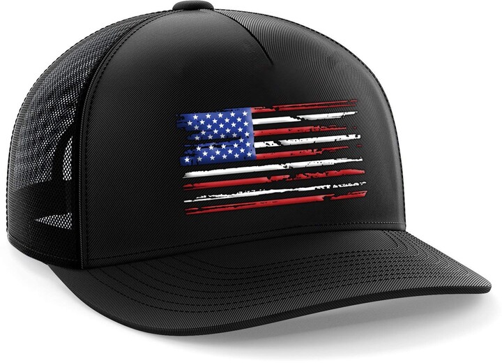 Tactical Pro Supply American Flag Snapback Hat 
