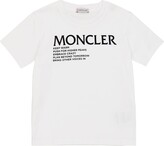 Thumbnail for your product : Moncler Enfant Logo cotton T-shirt