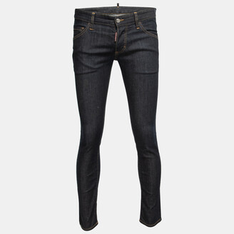 DSQUARED2 Dark Blue Denim Slim Fit Jeans Waist 36"