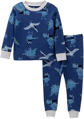 Petit Lem Super Dino Pajama Set (Baby Boys)
