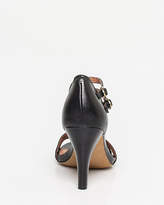 Thumbnail for your product : Le Château Leather T-strap Sandal