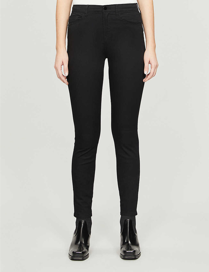 Emporio Armani J20 mid-rise skinny jeans - ShopStyle