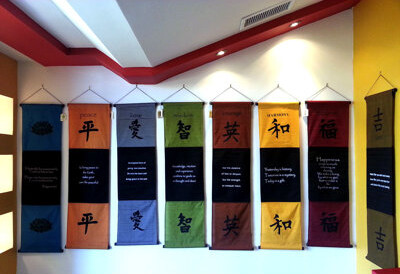 G6 Collection Cotton Inspiring Quote Wall Hanging