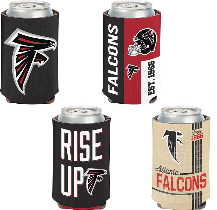 WinCraft Atlanta Falcons 4-Pack 12oz. Can Cooler Set