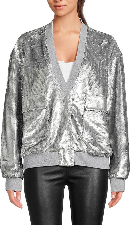 RtA Salome Sequin Cardigan