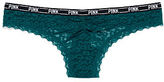 Thumbnail for your product : Victoria's Secret PINK Leopard Lace Thong Panty