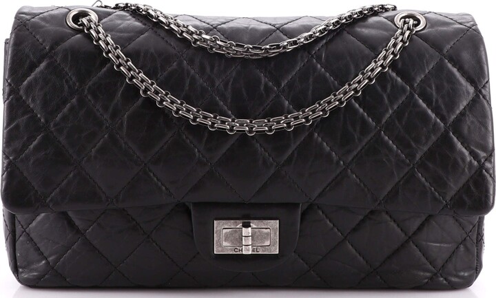 Chanel Reissue 2.55 Flap Bag Quilted Aged Calfskin 227 - ShopStyle
