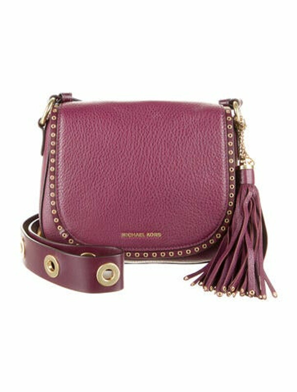 michael kors purple crossbody bolsa
