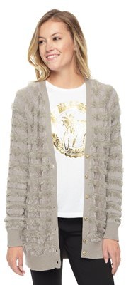 Juicy Couture Outlet - MULTI TEXTURE TONAL STRIPE CARDIGAN