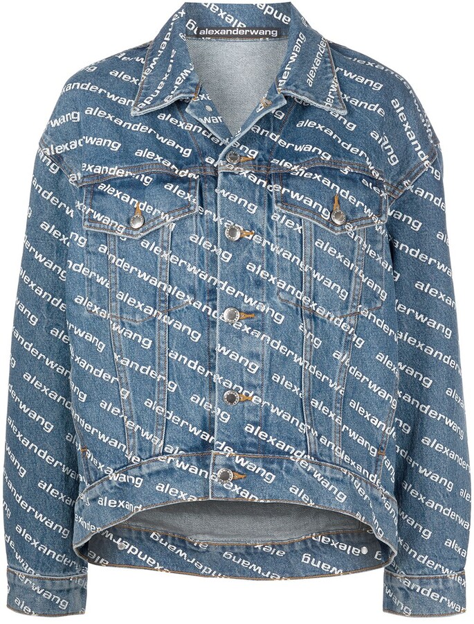 alexander wang denim jacket