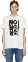 Thumbnail for your product : Nudie Jeans Off-White No No No Roy T-Shirt