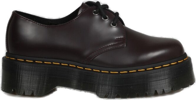 Dr. Martens 1461 Quad Platform Lace-Up Shoes - ShopStyle