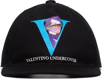 Valentino x Undercover UFO print baseball cap - ShopStyle Hats