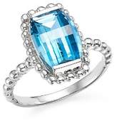 Thumbnail for your product : Bloomingdale's Blue Topaz Beaded Ring in 14K White Gold - 100% Exclusive