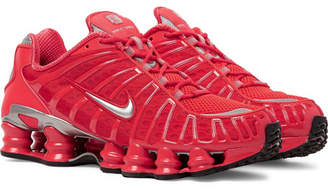 Nike Shox TL Mesh and Rubber Sneakers - Men - Red