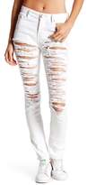 Thumbnail for your product : One Teaspoon Dirty White Yardbirds Skinny Jeans