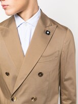 Thumbnail for your product : Lardini Double-Breasted Two-Piece Suit
